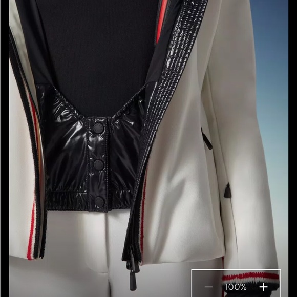 Moncler Grenoble JOCKEYS SKI JACKET size 2 medium - Picture 7 of 16